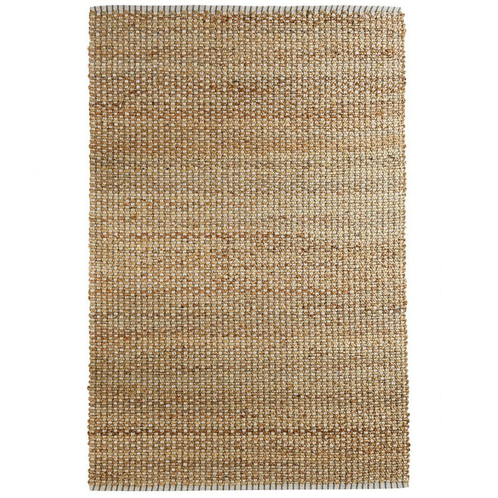 7.8' x 9.8' Modern Hand Woven Jute Area Rug - Natural