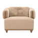 Portrait - Accent Chair - Toffee / Sienna Brown Michael Amini