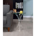 Bailey - Round Top Side Table - Clear Furniture Max