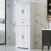 Bathroom Storage Cabinet With Drawer And Adjustable Shelf Noble House