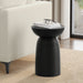 Boyd - Ribbed Accent Table - Black Simpli-Home