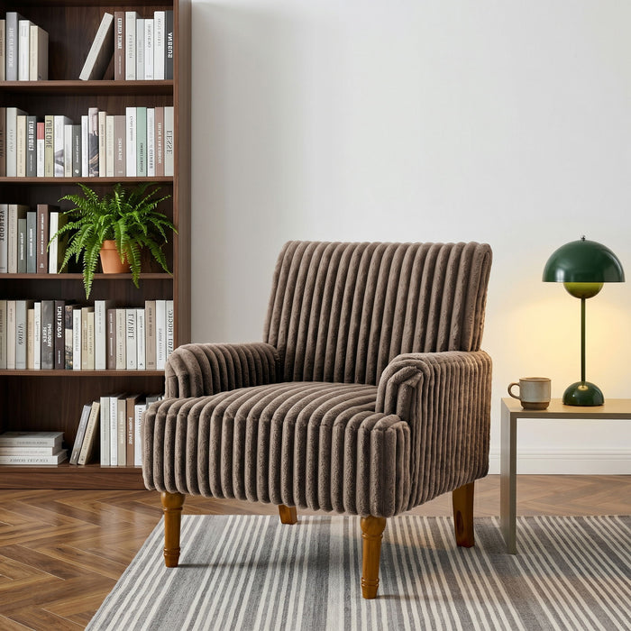 Accent Comfortable Upholstered Armchair For Living Room Home Essentials