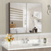 Medicine Cabinet, Wall Mounted Bathroom Mirror With Storage Home Essentials