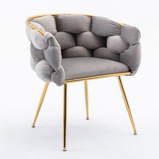 Luxury Modern Simple Leisure Single Sofa Chair Bedroom Lazy Person Household Dresser Stool Manicure Table Back Chair Home Essentials