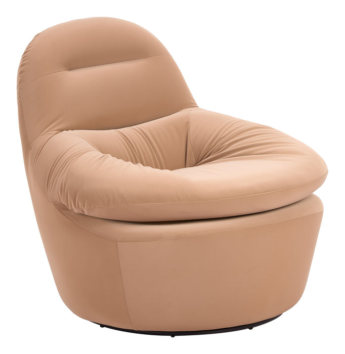 Reva - Swivel Chair - Tan