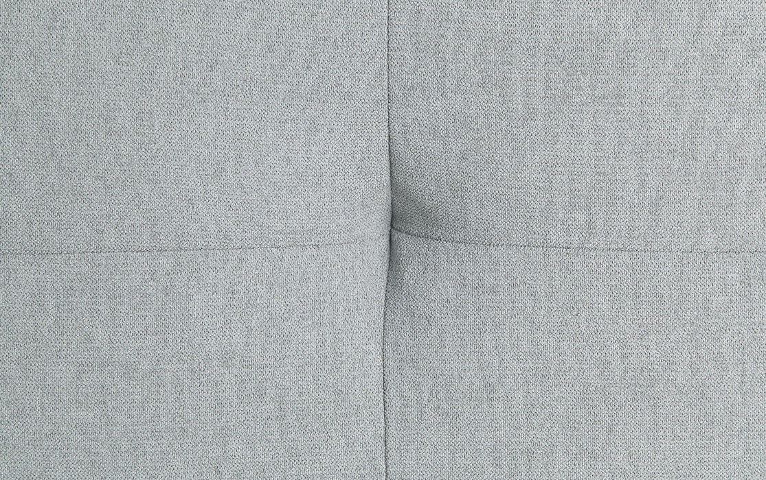Quenti - Sofa Bed With Pillow - Gray Melange Velvet ACME