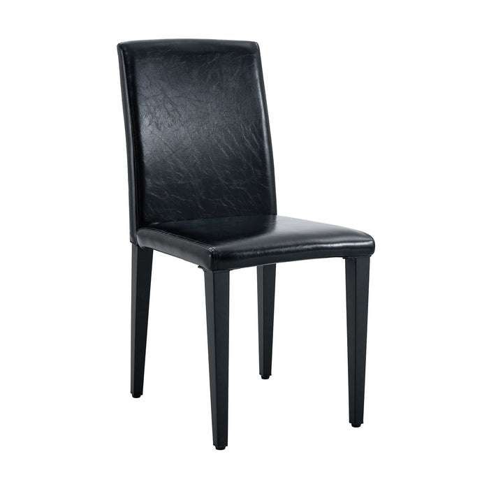 Versatile Dining Chairs With Comfortable Design And Metal Legs