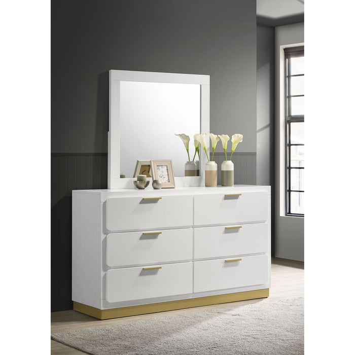 Napa - Dresser With Mirror Furniture Max