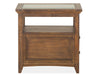 Bay Creek - Chairside End Table - Toasted Nutmeg Magnussen Furniture