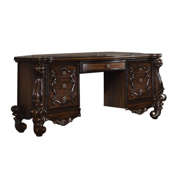 Vanity Table With Seven Drawers - Brown