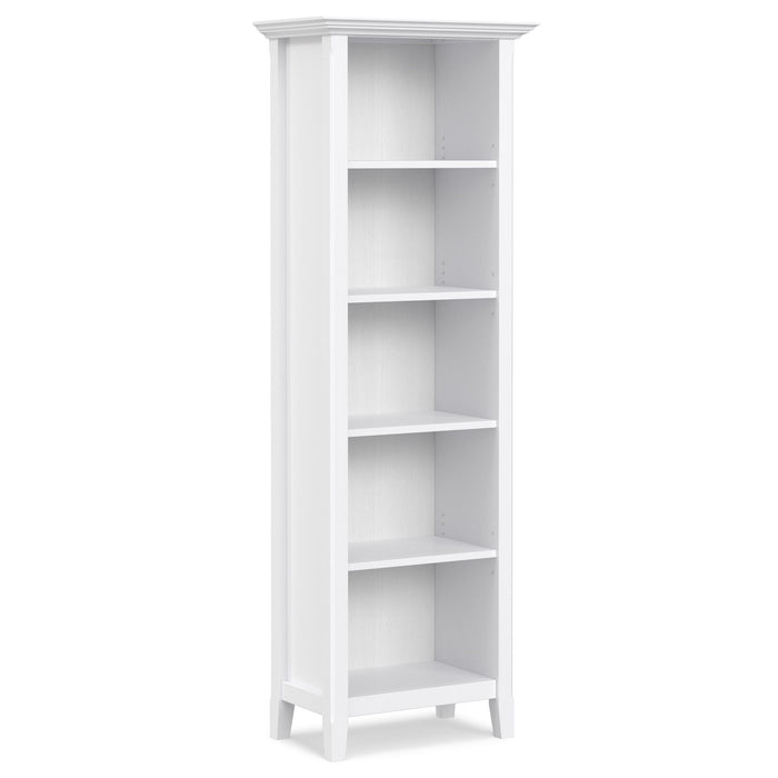 Amherst - 5 Shelf Bookcase, Handcrafted Simpli-Home