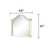 Jasmine - Mirror With Side LED Lightning (Includes Only Mirror) - Beige Matrix Furniture Group