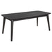 Bivens - 3 Piece Rectangular Coffee Table Set - Black Furniture Max