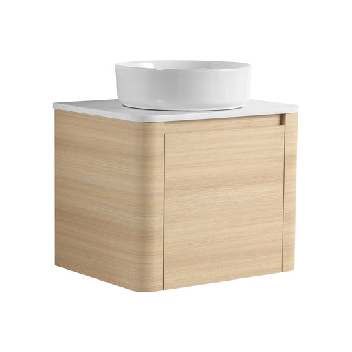 Mounted Bathroom Vanity With Art Sink & 2 Soft Close Doors Home Essentials