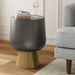 Anthony - Cast Aluminum Side Table - Bronze Simpli-Home