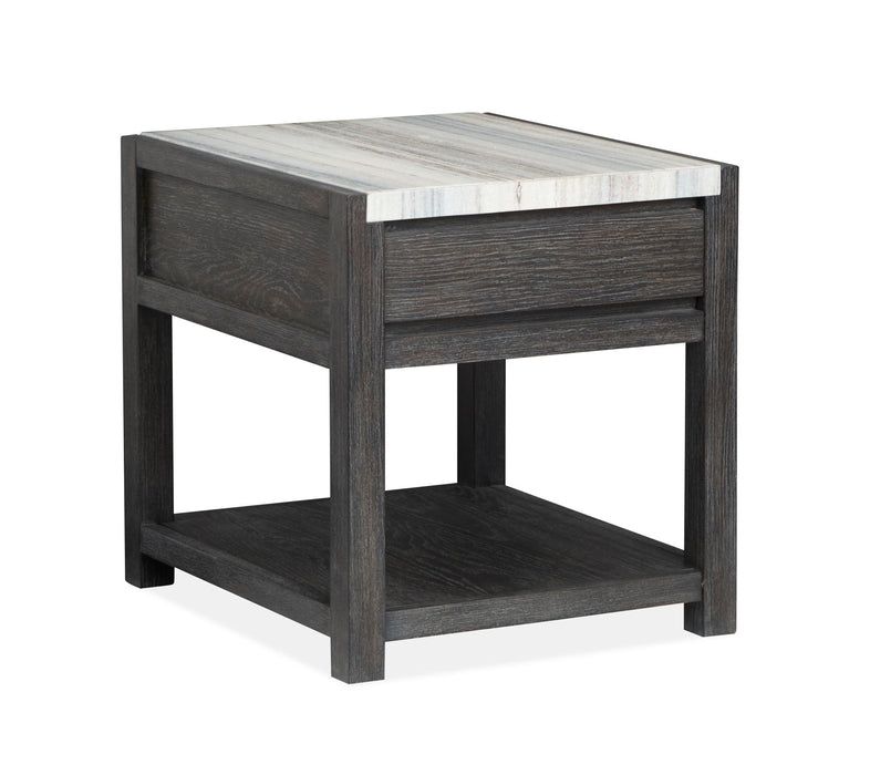 Plum Creek - Rectangular End Table Magnussen Furniture