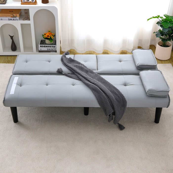 Sofa Bed With Foldable Design And Cup Holder Home Essentials