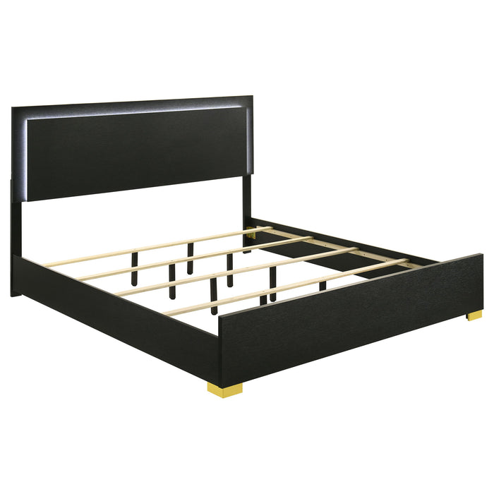 Jeremiah - Bedroom Set With LED Headboard Furniture Max