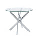 Round Dining, Kitchen Table For Dining Room - Chrome Home Essentials