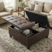 Harrison - Large Coffee Table Storage Ottoman Simpli-Home