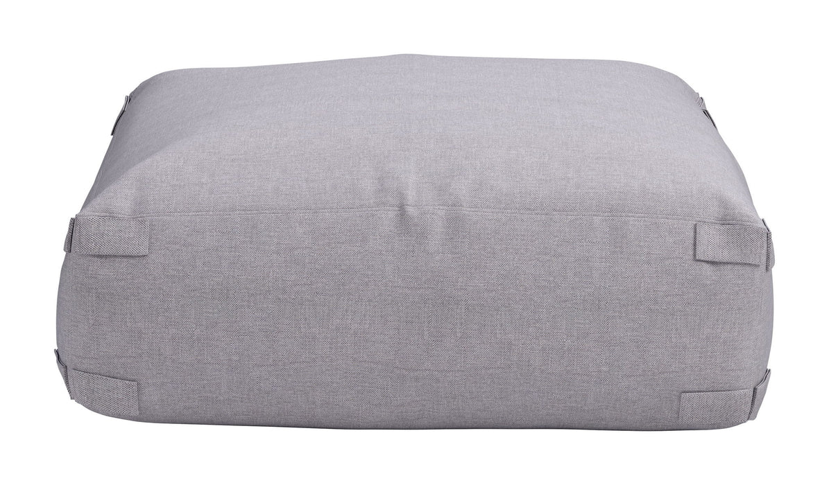 Luanda - Outdoor Ottoman - Gray Zuo Modern