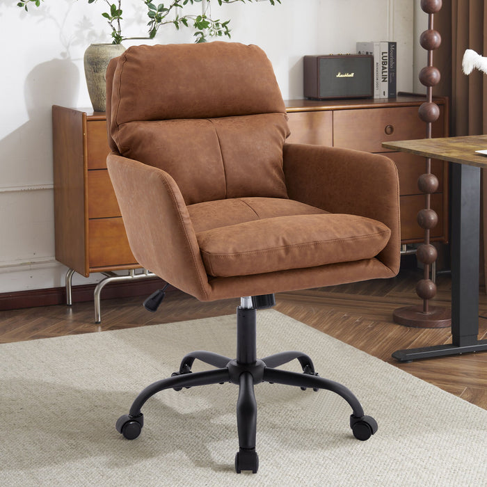 Office Chair With Adjustable Height, Ergonomic Design Home Essentials