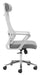 Jett - High Back Office Chair - Light Gray Zuo Modern