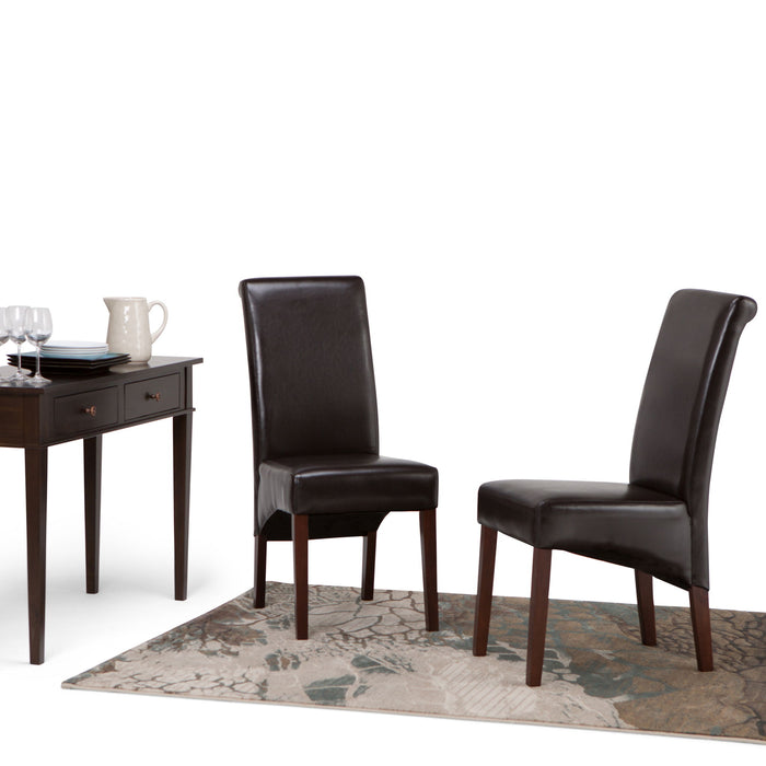 Avalon - Deluxe Parson, Dining Chair (Set of 2) Simpli-Home