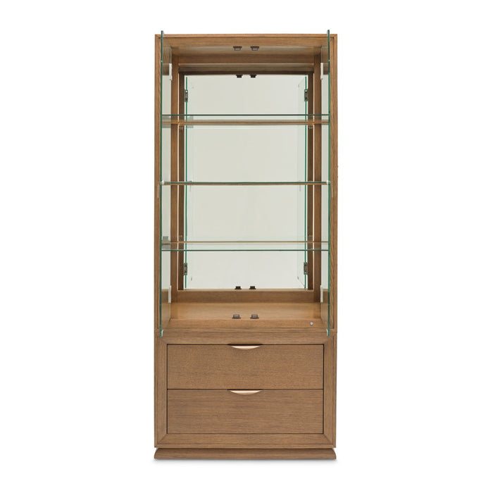 Portrait - Display Cabinet - Sienna Brown Michael Amini