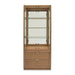 Portrait - Display Cabinet - Sienna Brown Michael Amini