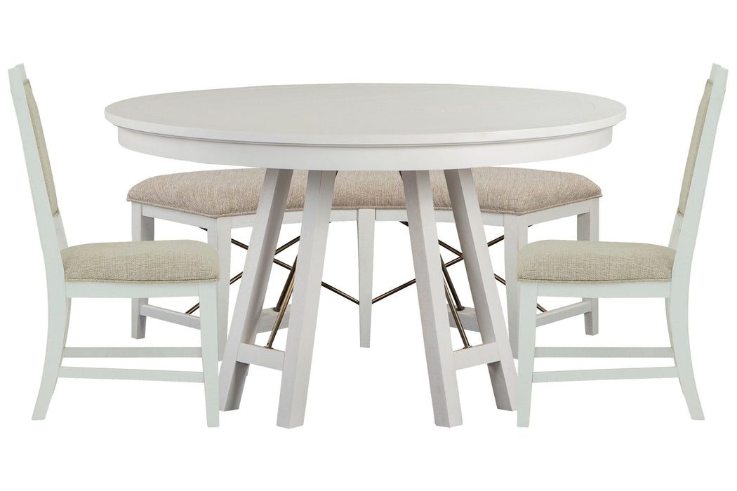 Heron Cove - 52" Round Dining Table Set Magnussen Furniture