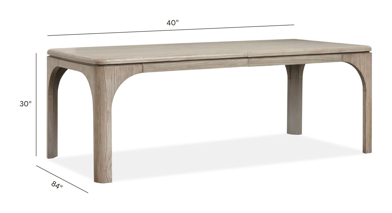 Braelyn - Extendable Rectangular Dining Table - Dorian Gray Magnussen Furniture