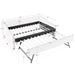 Upholstered Daybed With USB Charging & Pull Out Bed Home Essentials