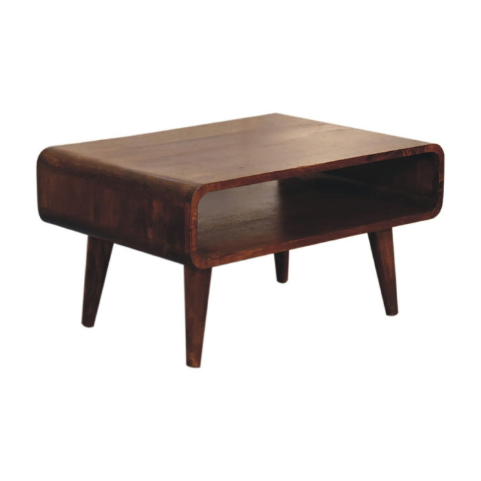 Solid Wood Open Media Unit