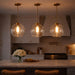 Gleam - Single Light Pendant Lamp With Clear Globe Satin - Antique Brass / Clear / Gold Ashcroft Furniture