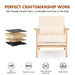 Living Room Chair With Lumbar Pillow Home Essentials