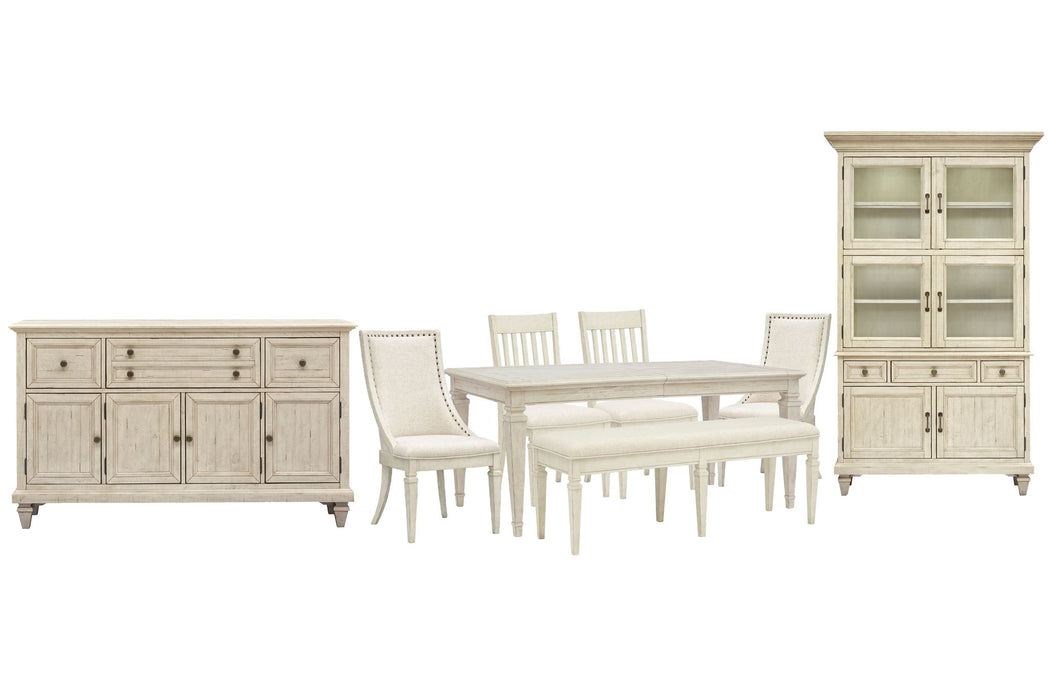 Newport - 8 Piece Extendable Rectangular Dining Table Set Magnussen Furniture