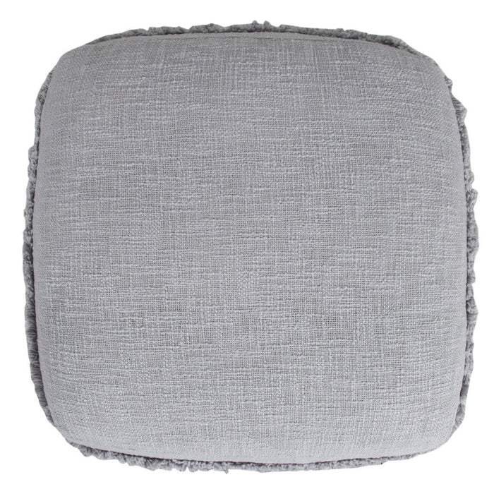 Cotton Ottoman - Gray