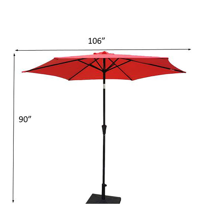 9' Pole Umbrella With Carry Bag