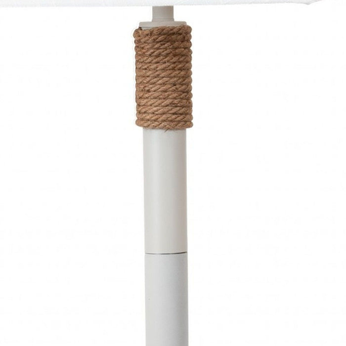 Nautical Rope Floor Lamp - Bright White