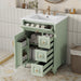Freestanding Bathroom Vanity With Sink, 3 Drawers & Flip-Out Drawer Hearth and Haven