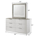 Jazz - 6 Drawer Dresser (Mirror Not Included) - White Matrix Furniture Group