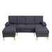 U - Shaped Sectional Sofa With Double Chaise Home Essentials