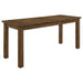 Amarillo - Rectangular Counter Height Dining Table - Rustic Brown Furniture Max
