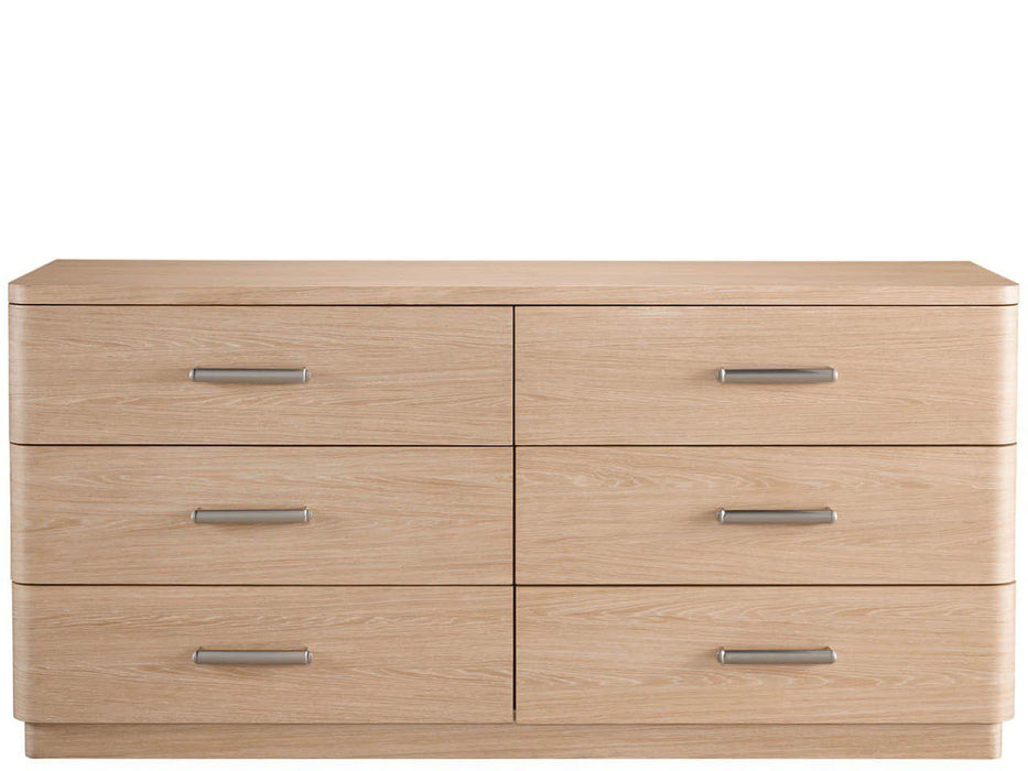 Modern - Six Drawer Dresser - Light Brown