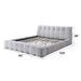 Hannah - Eastern King Bed - Gray Acme