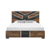 Prime - Bed With LED Headboard Global Furniture USA