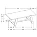 Gavilon - Rectangular Trestle Base Dining Table - Brown Furniture Max