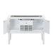 Elizaveta - Server - Faux Crystal Diamonds & White High Gloss ACME