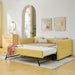 Upholstered Daybed With Pop Up Trundle Home Essentials